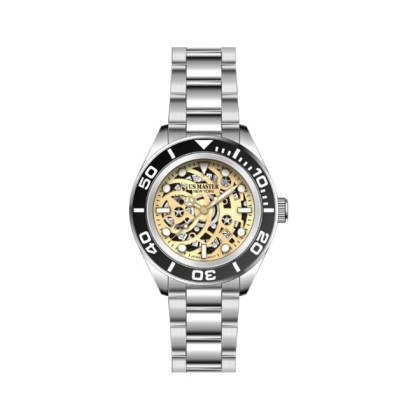 U.S Master Polo Club USM-FD04-SL-GD Japanese Movement Solid Steel Band Men Watch